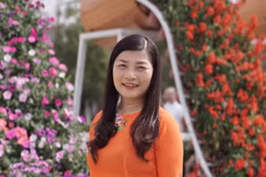 Cô Phạm Thị Hải Châu sinh ra ở huyện Việt Yên, Bắc Giang.