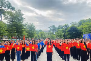 Lễ chào cờ “Tôi yêu Tổ quốc tôi” cấp Trung ương đánh dấu mở đầu chuỗi hoạt động hướng tới kỷ niệm 80 năm Cách mạng tháng Tám và Quốc khánh 2/9.