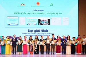 60 trường học được trao Giải thưởng Trường học sinh thái ASEAN Việt Nam 2025.