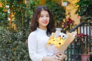 Chu Thị Bảo Linh thủ khoa ngành Sư phạm Anh, Trường ĐH Vinh. Ảnh NVCC.