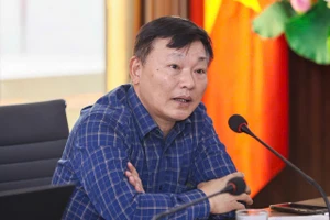 Ông Lê Đại Hải, Phó Vụ trưởng Vụ Pháp luật Dân sự - Kinh tế, Bộ Tư pháp. (Ảnh: QV)