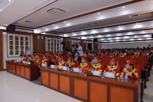 Quang cảnh buổi lễ.