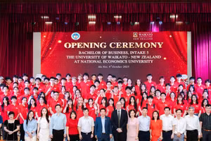 Quang cảnh buổi lễ.