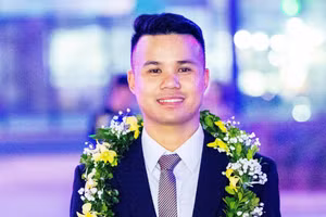 Thầy Phan Mạnh Tiến – giáo viên Trường THPT Thực hành Cao Nguyên, Trường Đại học Tây Nguyên sinh năm 1990. Ảnh NVCC.