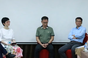 ThS. Phan Thị Hải, Phó Giám đốc Quỹ Phòng chống tác hại Thuốc lá (Bộ Y tế) chia sẻ tại toạ đàm.