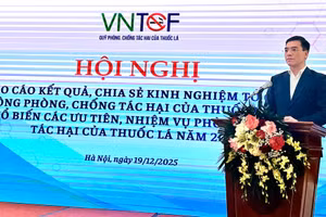 TS Hà Anh Đức – Giám đốc Quỹ phòng, chống tác hại của thuốc lá.