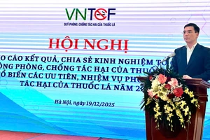 TS Hà Anh Đức – Giám đốc Quỹ phòng, chống tác hại của thuốc lá.