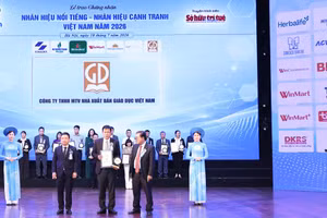 Nhà xuất bản Giáo dục Việt Nam lọt Top 20 nhãn hiệu nổi tiếng Việt Nam 2026