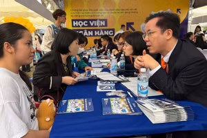 Năm nay, Học viện Ngân hàng có tổng cộng 45 chương trình đào tạo.