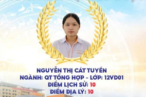 Nguyễn Thị Cát Tuyền, học hệ 9+, Trường Cao đẳng Viễn thông (TP. HCM ).