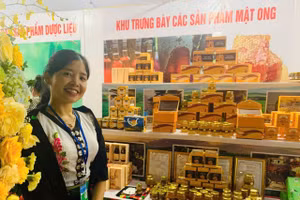 Chị Lò Thị Xuân.