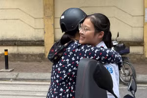 Những lời động viên cho thí sinh trước khi vào thi.