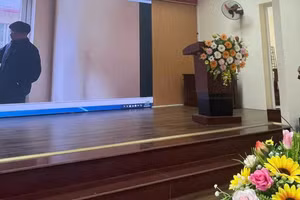 Những tình huống giả định được công an đưa vào để tuyên truyền cho học sinh. 