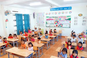 Tại Lâm Đồng, 110 trường tiểu học vận động đến lớp học tham gia Chương trình tăng cường tiếng Việt.