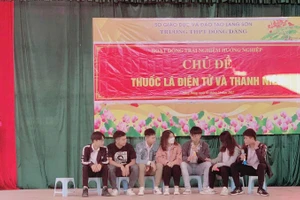 Tận dụng tối đa mọi phương thức để giáo dục học sinh nói không với thuốc lá