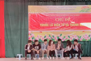 Tận dụng tối đa mọi phương thức để giáo dục học sinh nói không với thuốc lá