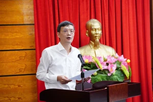 GS.TS Nguyễn Bá Bình, Phó Hiệu trưởng Trường Đại học Luật Hà Nội.