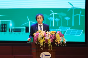 PGS.TS Nguyễn Cảnh Thái – Phó hiệu Trưởng Trường ĐH Thuỷ lợi phát biểu.