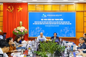 Quang cảnh hội thảo.