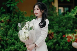Mai Quỳnh Anh - học sinh Trường THPT Văn Giang (Hưng Yên)
