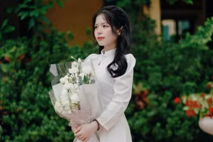 Mai Quỳnh Anh - học sinh Trường THPT Văn Giang (Hưng Yên)