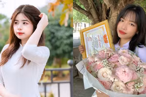 Em Phạm Thị Kim Ngọc (phải) và Trịnh Huyền Chi.