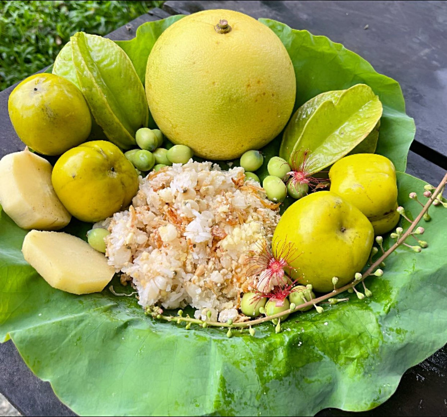 Bưởi Phúc Trạch -thức quả đặc trưng mùa thu của miền núi Hà Tĩnh.