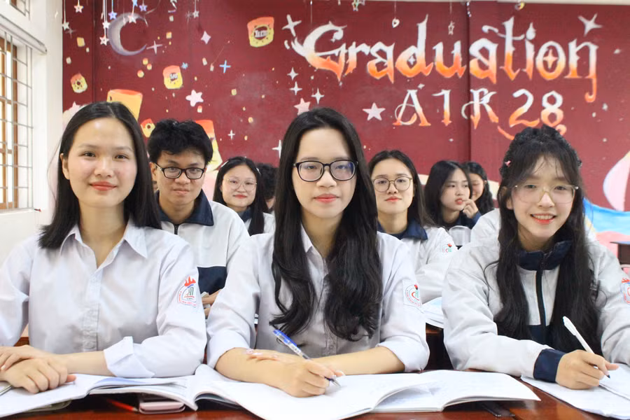 Một tiết ôn tập của học sinh lớp 12 Trường THPT chuyên Hà Tĩnh.