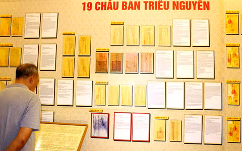 Giá trị độc đáo của Châu bản triều Nguyễn 