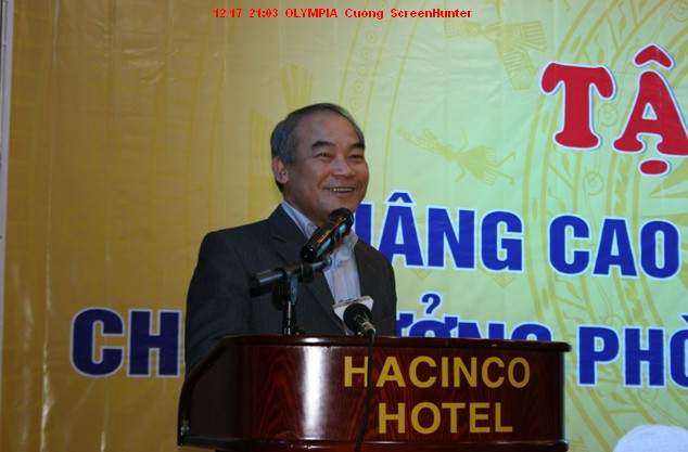 Thứ trưởng Nguyễn Vinh Hiển quán triệt vấn đề cốt lõi trong đổi mới GD tại Hội nghị Thứ trưởng Nguyễn Vinh Hiển quán triệt vấn đề cốt lõi trong đổi mới GD tại Hội nghị