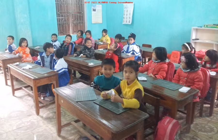 Hà Tĩnh: Hơn 70% học sinh xã Hương Bình đã tới trường học