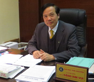 NGND GS.TS Đặng Kim Vui - Giám đốc Đại học Thái Nguyên NGND GS.TS Đặng Kim Vui - Giám đốc Đại học Thái Nguyên