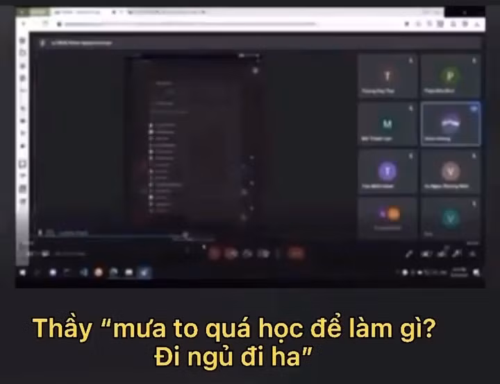 Ảnh chụp màn hình đoạn clip.