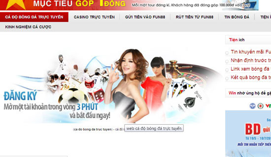 Chặn 1.500 website cá độ bóng đá quy mô hàng nghìn tỷ đồng