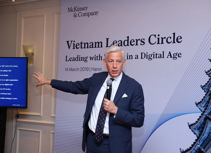 Ông Dominic Barton - nguyên Chủ tịch toàn cầu của McKinsey & Company