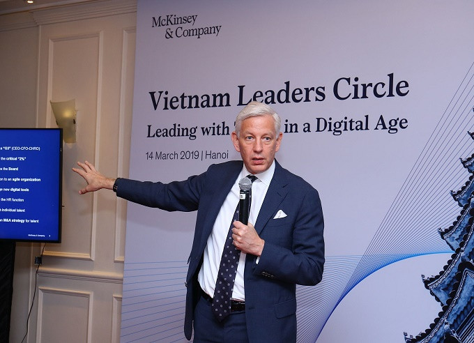 Ông Dominic Barton - nguyên Chủ tịch toàn cầu của McKinsey & Company