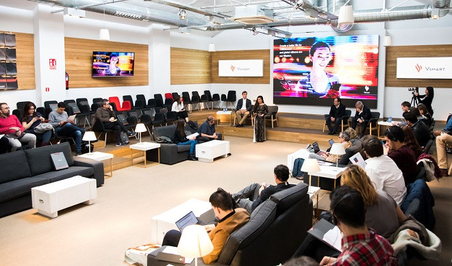 Họp báo Ra mắt sản phẩm và thương hiệu Vsmart tại Madrid Họp báo Ra mắt sản phẩm và thương hiệu Vsmart tại Madrid