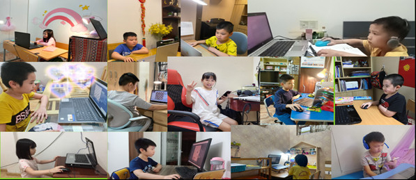 Một tiết học dạy thể dục qua bài giảng online của cô giáo Hương và học trò. Một tiết học dạy thể dục qua bài giảng online của cô giáo Hương và học trò.