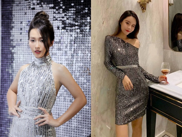 Vải đính kim sa hoặc có chất liệu vải pha kim loại có thể sẽ là một lựa chọn không tồi cho những ai muốn nổi bần bật giữa đám đông