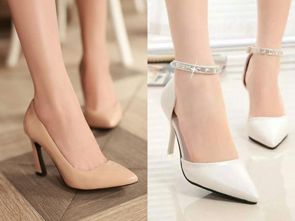 5 món đồ thời trang không thể thiếu đối với chị em công sở năm 2019 ảnh 4 Một đôi giày cao gót màu nude hoặc trắng chính là sự lựa chọn hoàn hảo đối với những chị em công sở lười thay giày mỗi ngày nhưng vẫn muốn phù hợp với set đồ của mình