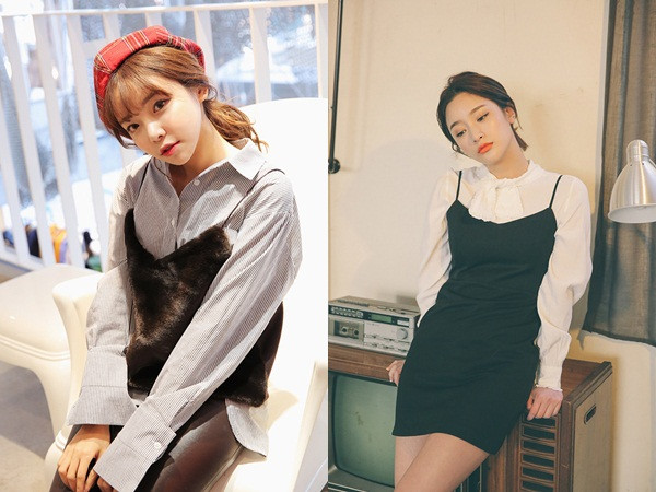 Áo sơ mi và yếm hai dây chính là công thức hoàn hảo cho những quý cô công sở theo đuổi phong cách nữ tính, nhẹ nhàng  Áo sơ mi và yếm hai dây chính là công thức hoàn hảo cho những quý cô công sở theo đuổi phong cách nữ tính, nhẹ nhàng