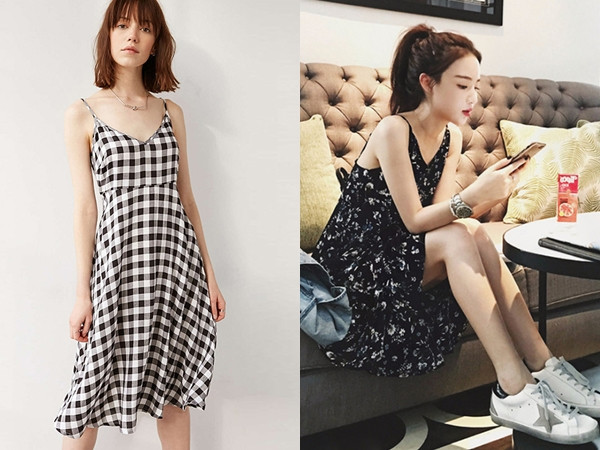 5 mẫu váy giúp cơ thể thon gọn ngay tức thì ảnh 4 Váy hai dây dáng suông là món đồ vừa dễ mặc lại có khả năng giấu dáng rất đỉnh