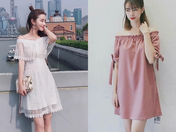 5 mẫu váy giúp cơ thể thon gọn ngay tức thì ảnh 1 Váy trễ vai vừa mang lại cho phái đẹp vẻ ngoài thu hút lại giúp cho các nàng khoe khéo nét gợi cảm nơi xương quai xanh