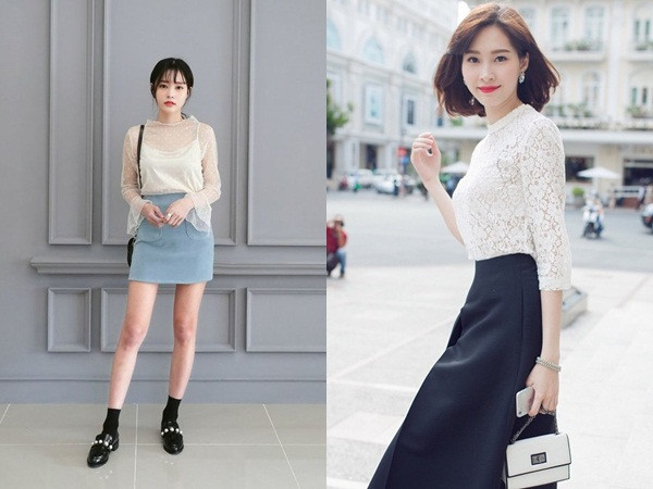 Nếu bạn biết cách chọn một chiếc áo ren cách điệu để diện cùng chân váy ngắn thì sẽ tạo ra một set đồ vừa xinh vừa chảnh lại cực điệu trong ngày 8/3 Nếu bạn biết cách chọn một chiếc áo ren cách điệu để diện cùng chân váy ngắn thì sẽ tạo ra một set đồ vừa xinh vừa chảnh lại cực điệu trong ngày 8/3