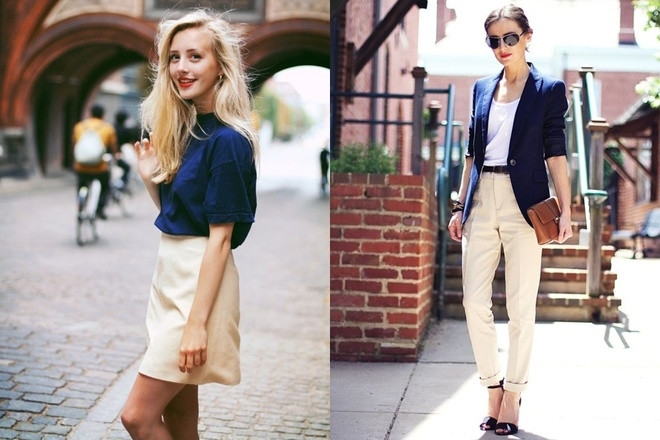 Xanh navy tinh tế, pha chút cổ điển đảm bảo sẽ khiến người mặc sang lên hẳn mấy phần khi mặc