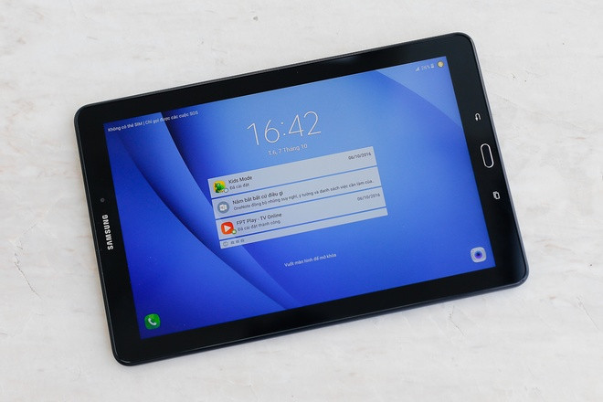 Tablet màn hình lớn tích hợp bút S Pen của Samsung