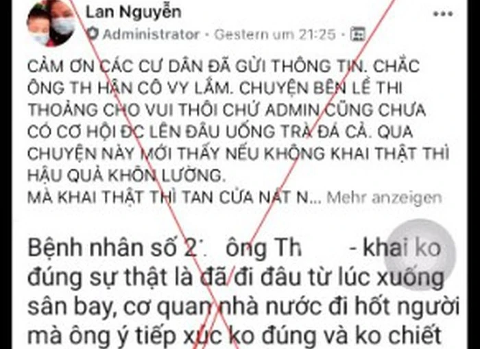 Hà Nội: Phạt 12,5 triệu đồng người tung tin sai về dịch Covid-19 tại Times City