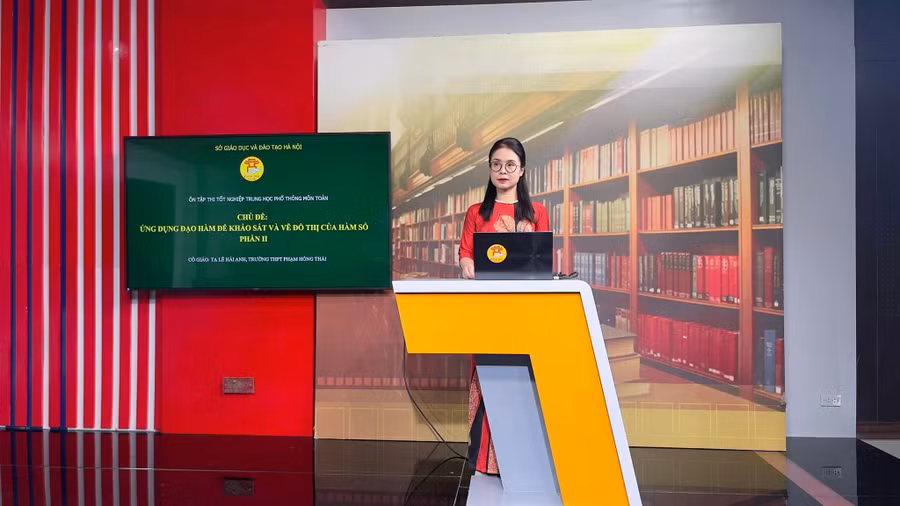 Một tiết dạy đã được ghi hình.