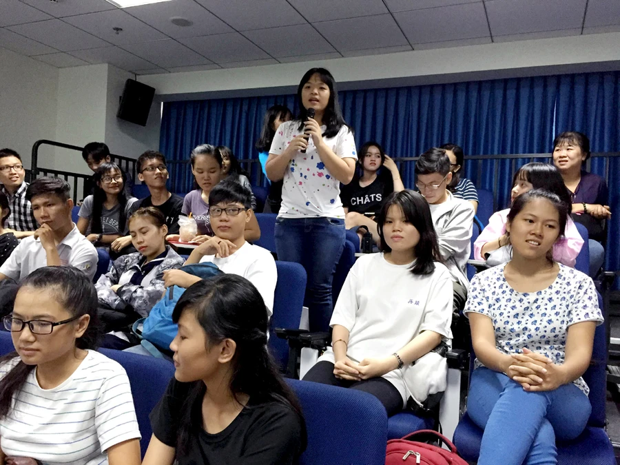 Một học sinh chia sẻ những trải nghiệm thú vị khi tham gia Summer Program 2015