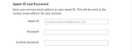 Cách tạo tài khoản iCloud cho riêng mình ảnh 2 Ở mục Name, người dùng cần điền vào ô trống với Tên, tên lót và họ của mình